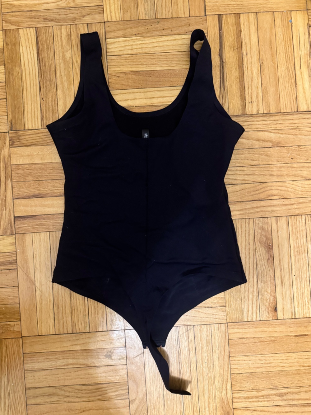 Pinsy Scoop Tank Long Bodysuit - Picture 3 of 8